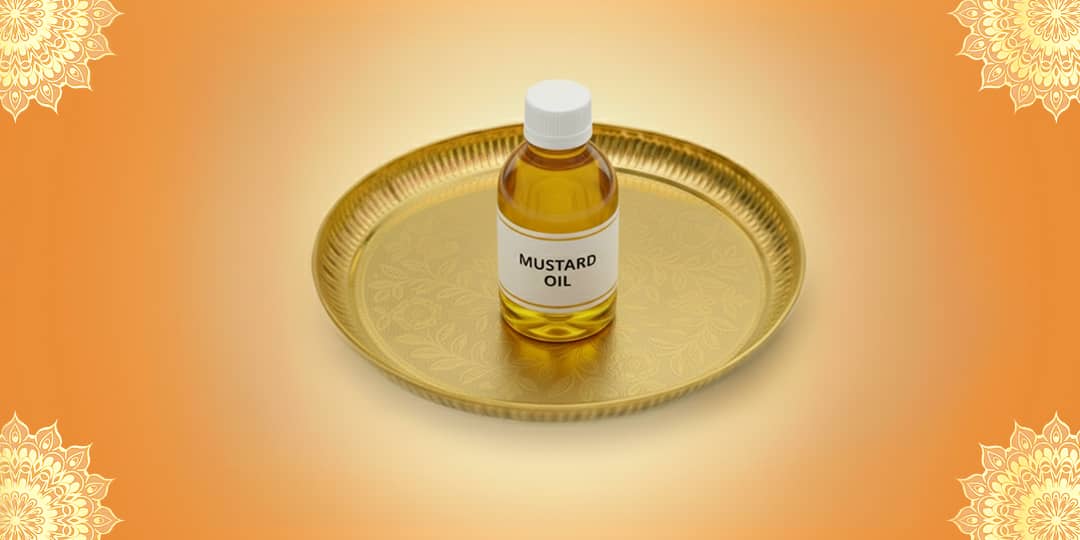 Offer Mustard Oil (Batuk Bhairav) and Sugarcane Juice (Maa Lakshmi)