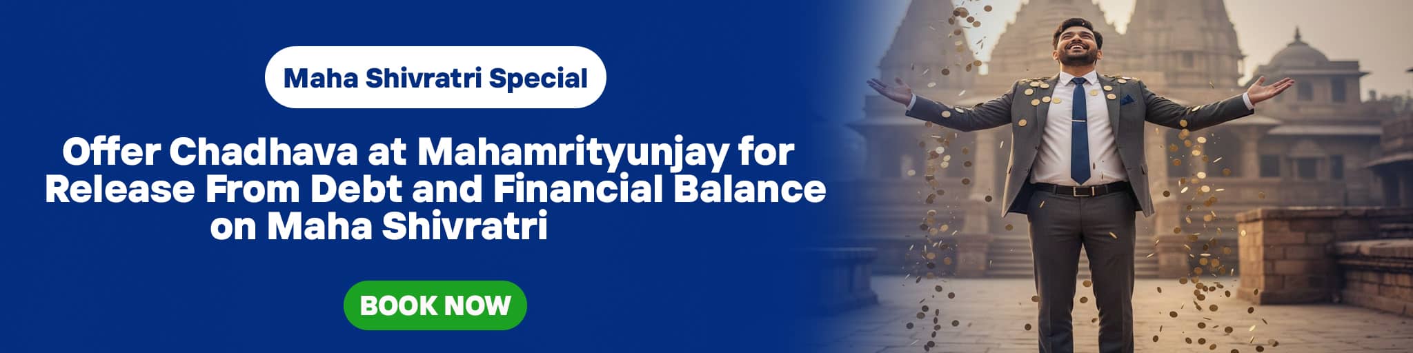 Offer Chadhava to Mahamrityunjay Shiva for Release From Debt and Financial Balance on Maha Shivratri