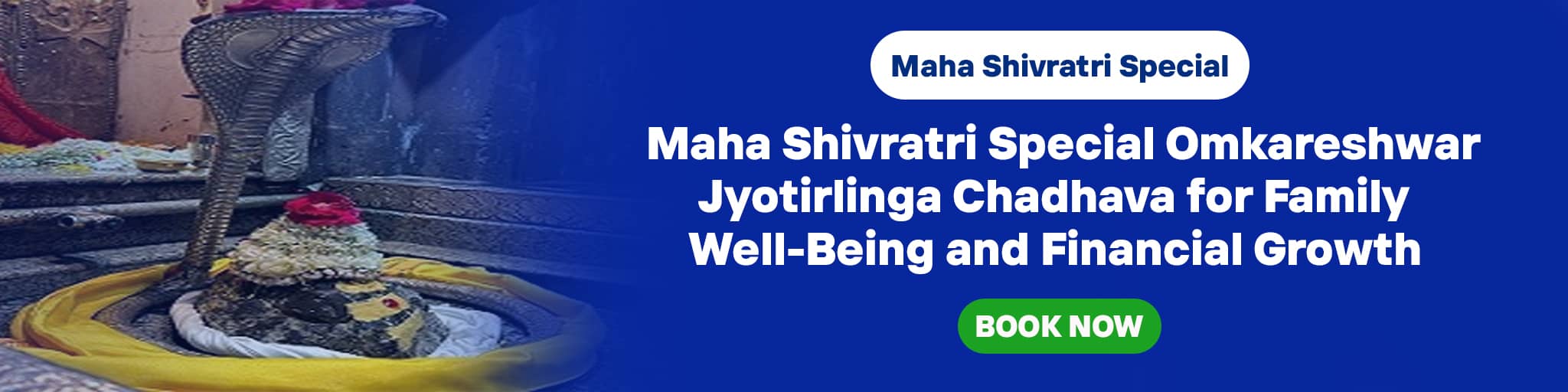 Maha Shivratri Special Omkareshwar Jyotirlinga Chadhava for Family Well-Being and Financial Growth