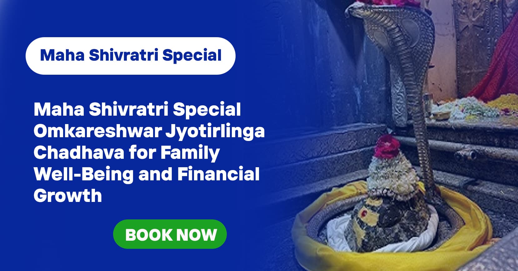 Maha Shivratri Special Omkareshwar Jyotirlinga Chadhava for Family Well-Being and Financial Growth