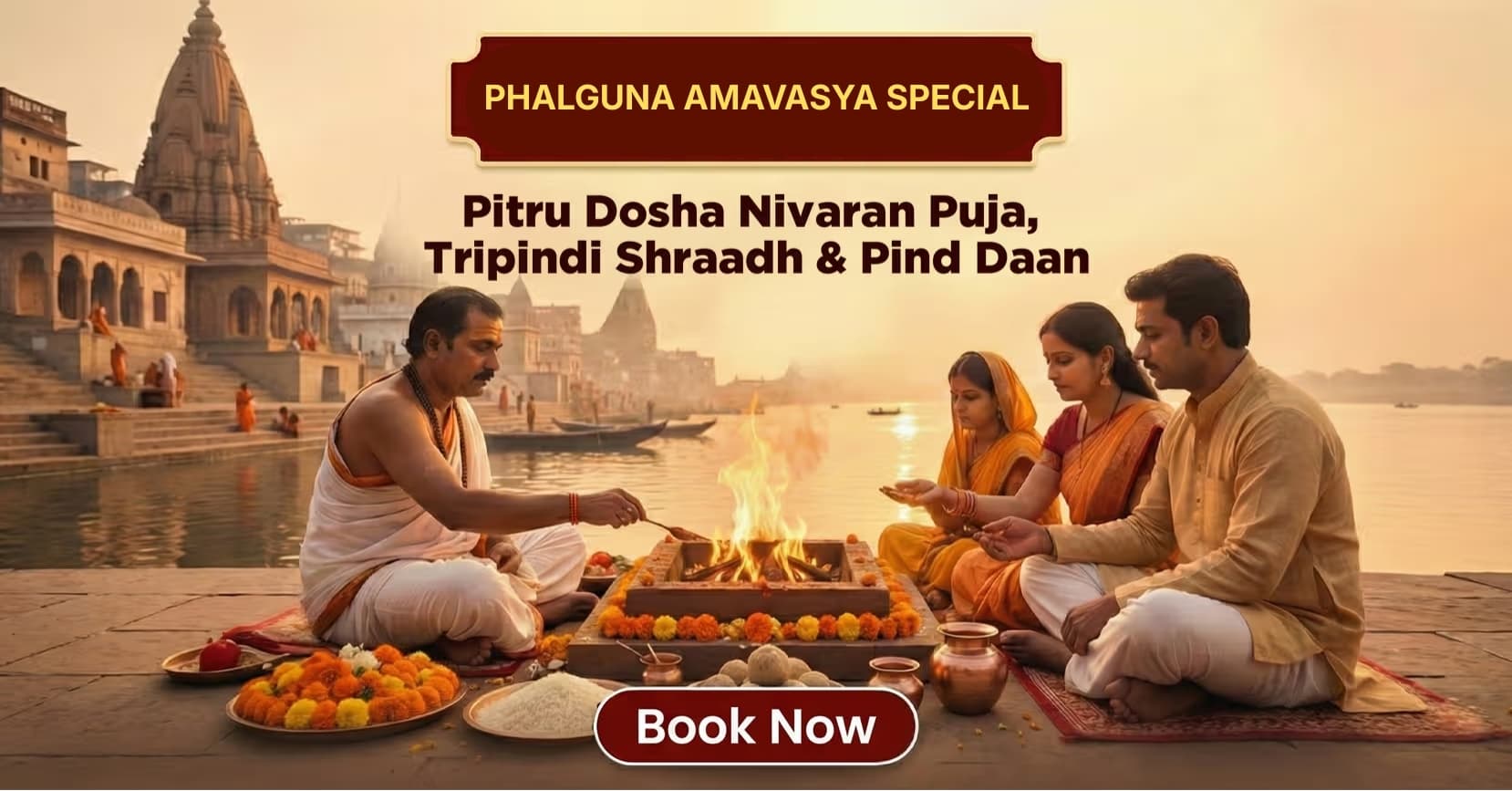 Pitru Dosha Nivaran Puja, Tripindi Shraadh and Pind Daan
