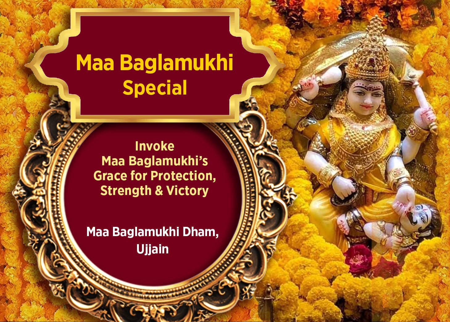 Invoke the Grace of Maa Baglamukhi for Protection from Negativity and Triumph Over Obstacles